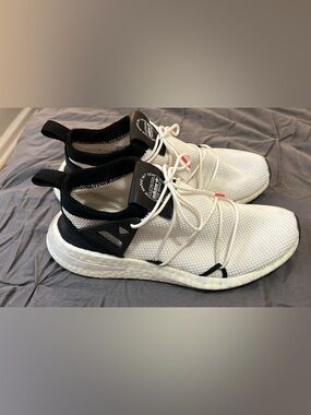 adidas White and Black Sneakers